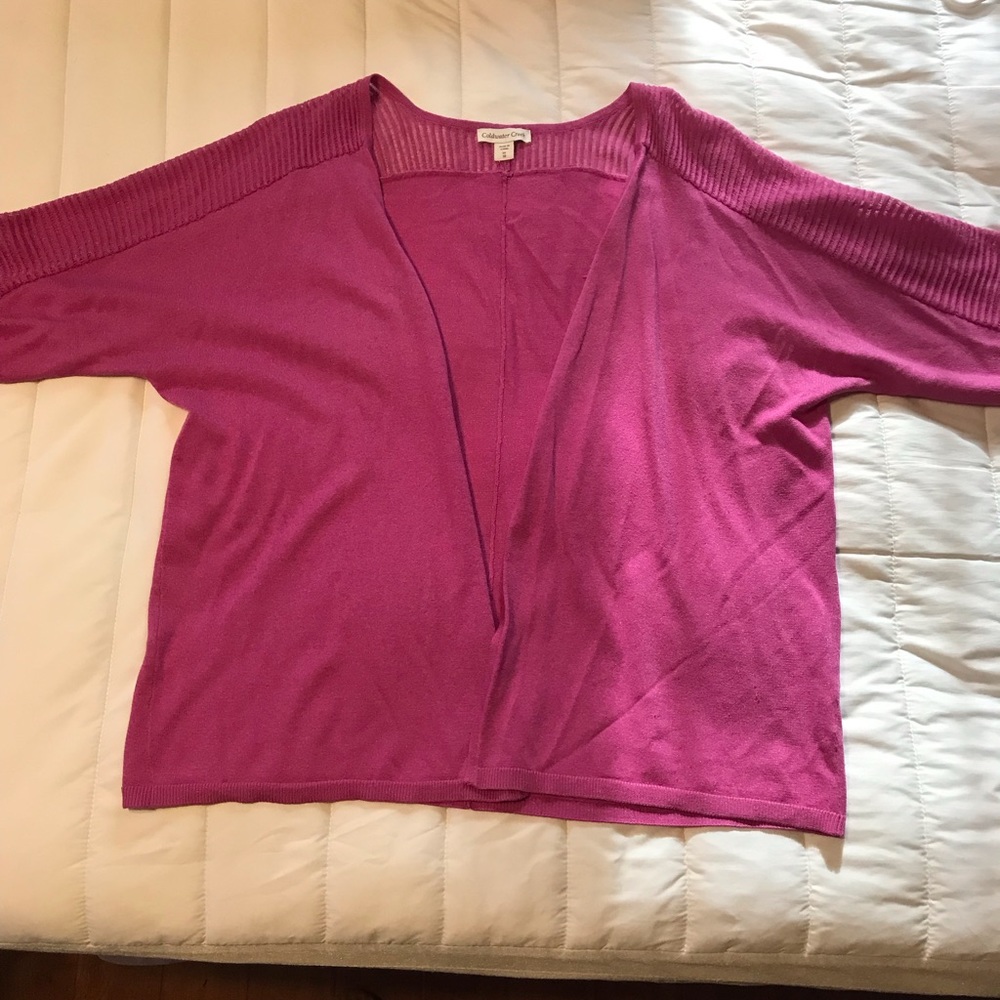 Coldwater Creek Pink Coverlet 1X